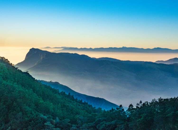 Sunset in Kerala